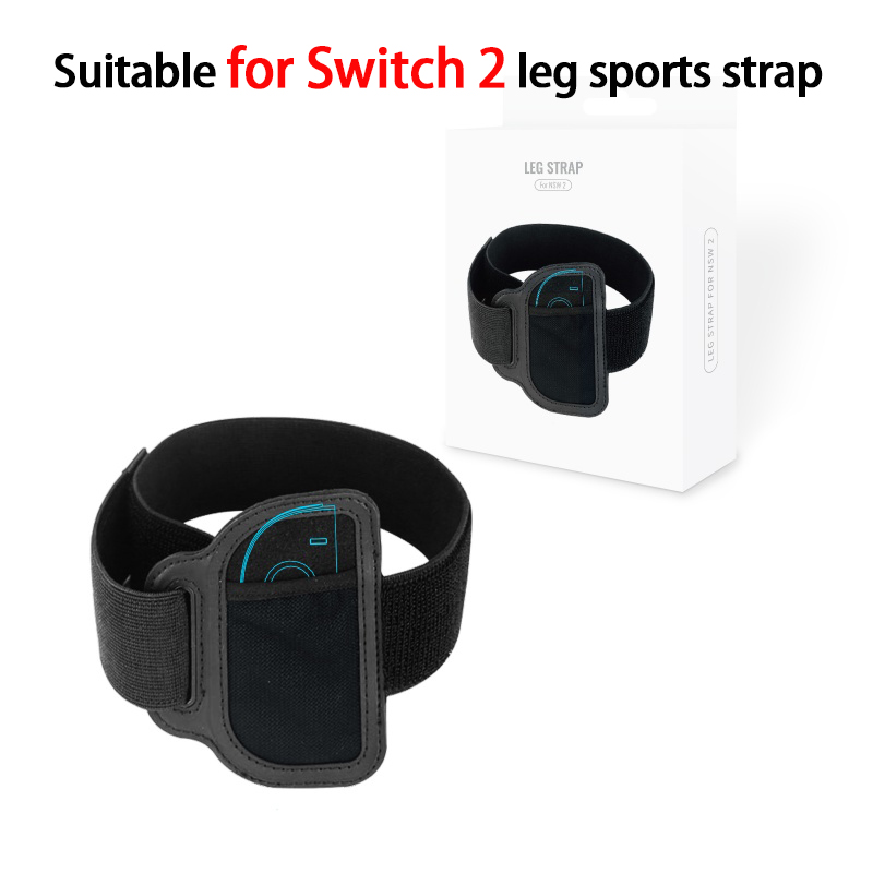Gaming Accessories Kit - Leg Strap for Switch2, Velcro Adjustable,