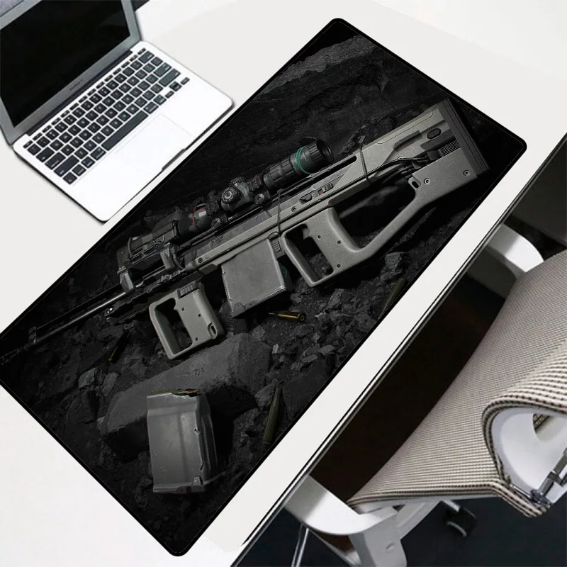 Gaming Accessories Boys - Gun Boys Love Mouse Mat Rubber