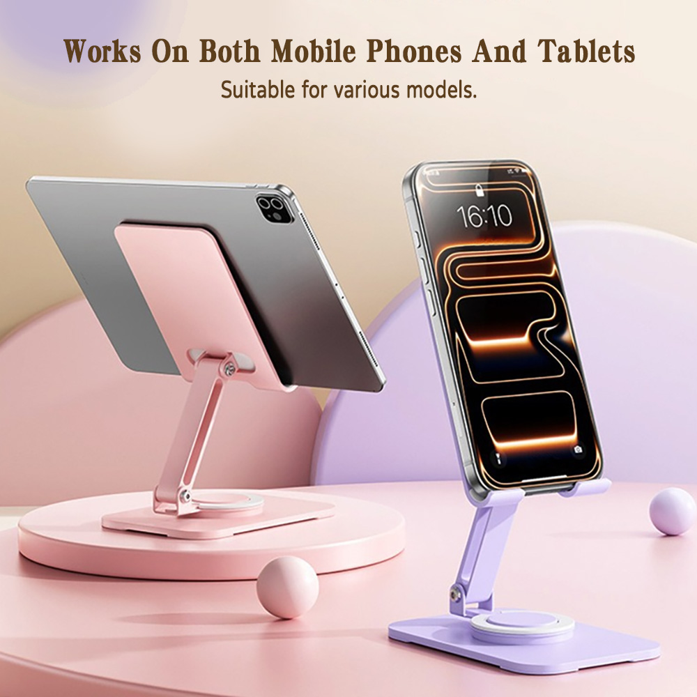 Gaming Accessories Ipad - 360 Rotatable Metal Phone Tablet Stand