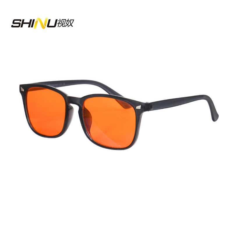 Gaming Glasses Tinted - SHINU Orange Tinted Glasses Blue Light
