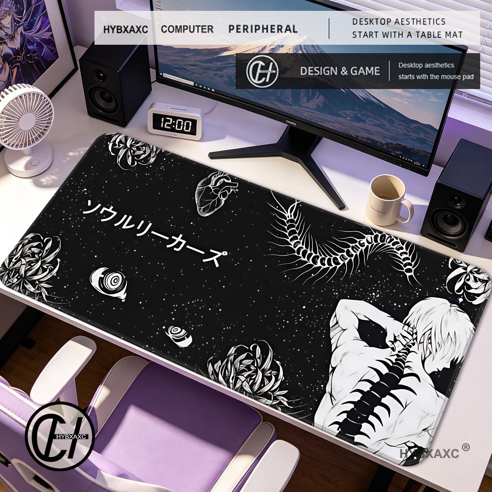 Gaming Accessories Boys - HYBXAXC Dark Anime Boy MousePad, Tokyo