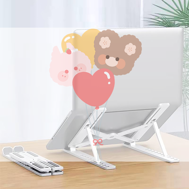 Gaming Accessories Pink - Universal Laptop Stand Adjustable Notebook Holder