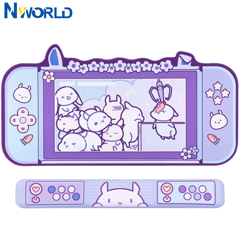 Gaming Accessories Pink - Large Kawaii Gaming Mouse Pad Cute