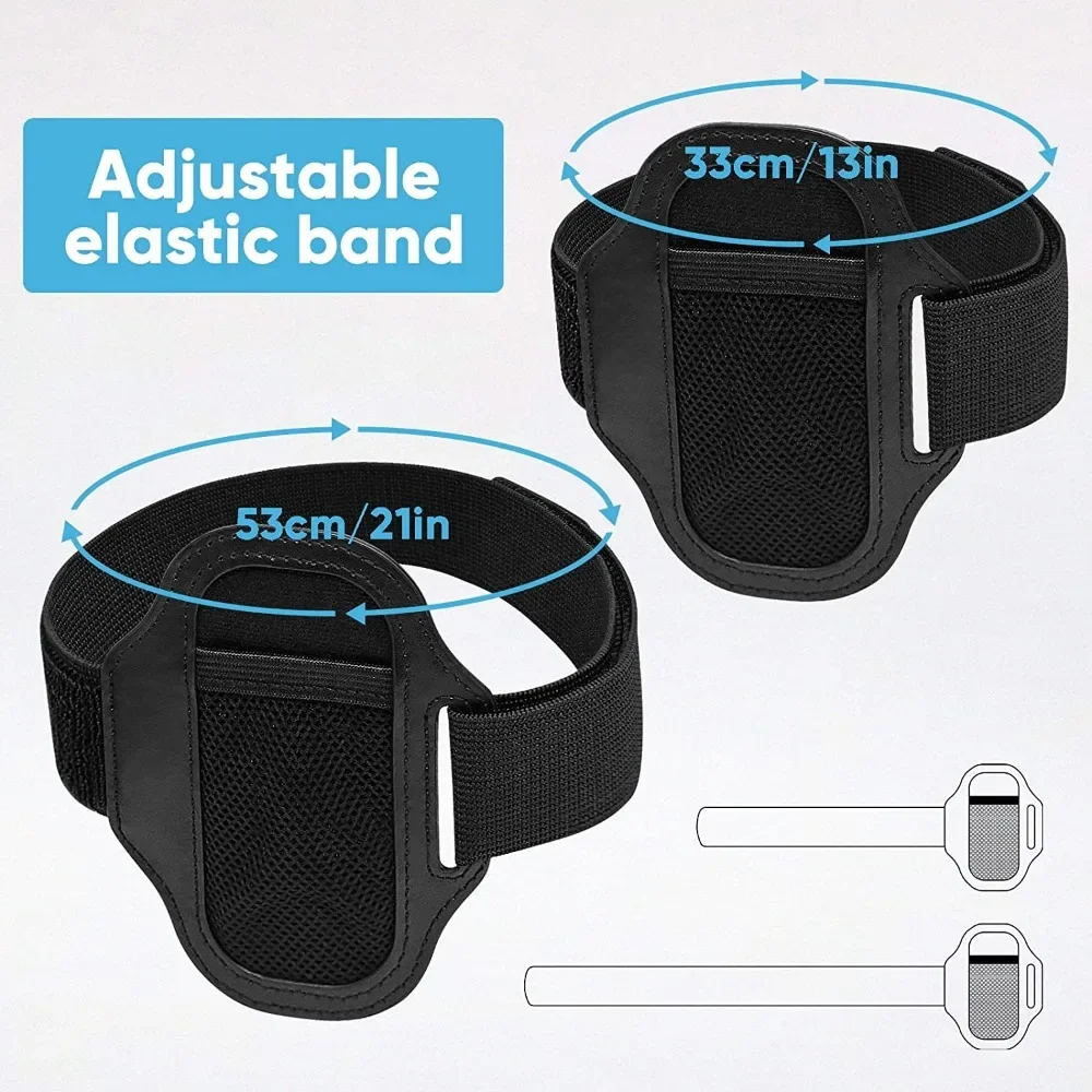 Controller Grip Cover - Adjustable Elastic Strap Leg Strap for