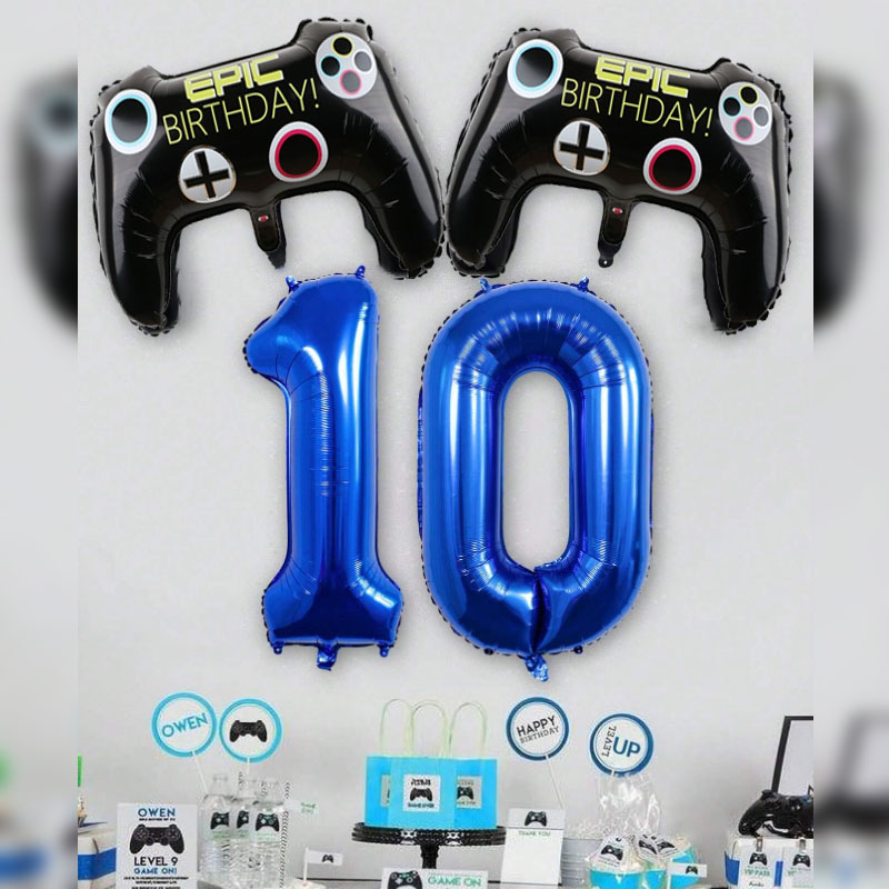 3pcs Video Game Party Supplies - огляд і ціна Gaming Accessories Boys