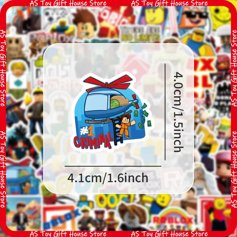 Hot Sell 60pcs Classic Sticker - огляд і ціна Gaming Accessories Roblox