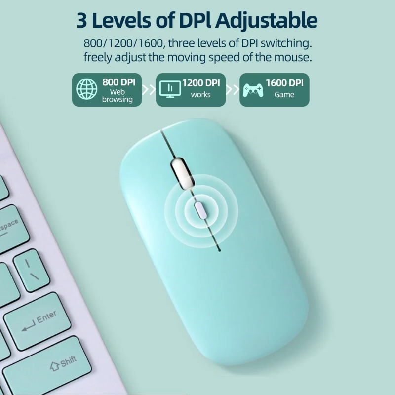 Bluetooth Wireless Mouse Silen - огляд і ціна Gaming Accessories Ipad
