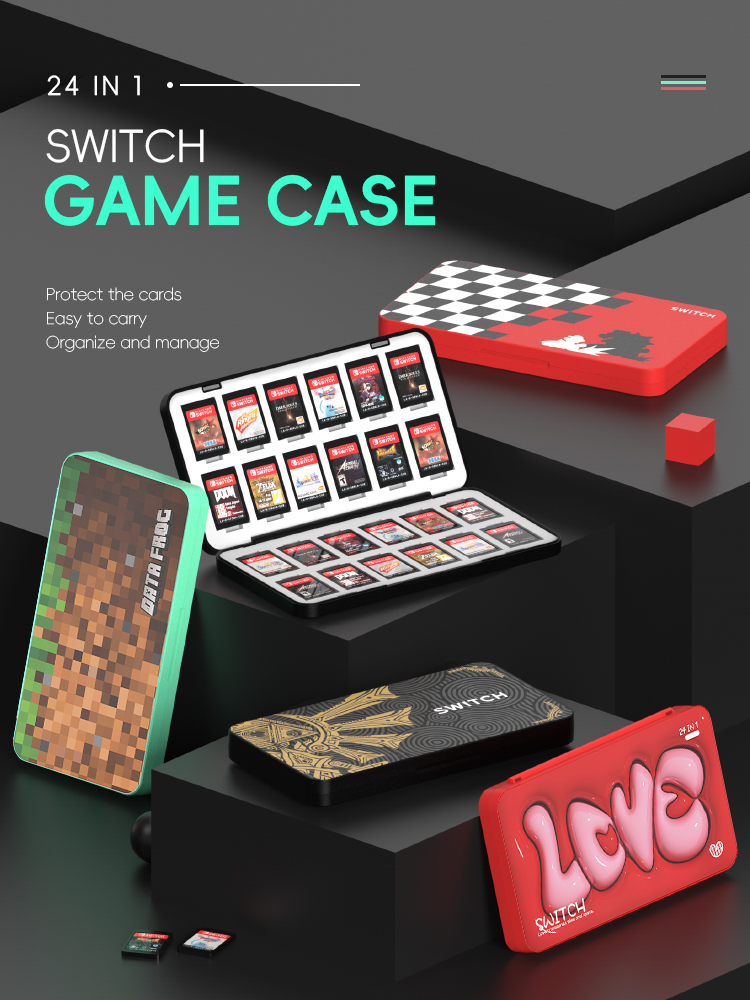 24 in 1 Game Card Case for Swi - огляд і ціна Gaming Accessories Holder
