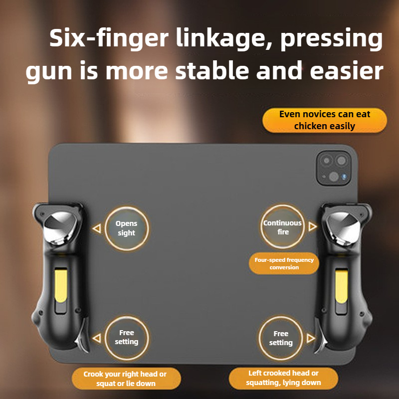 JS62 Tablet 6 Finger Gamepad B - огляд і ціна Gaming Accessories Ipad