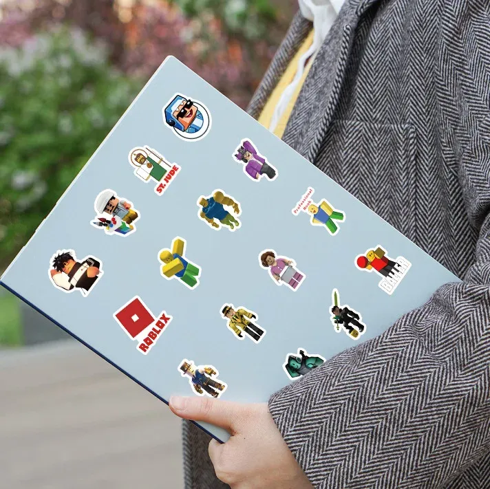 100Pcs Roblox Stickers Cartoon - огляд і ціна Gaming Accessories Roblox