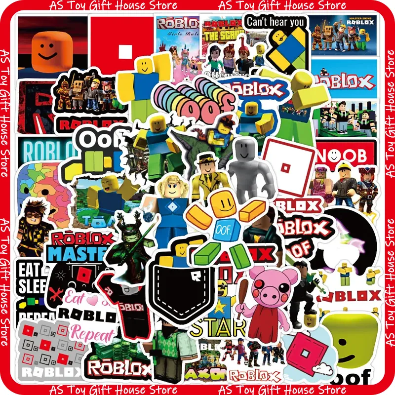 100 Pcs Roblox Stickers Self A - огляд і ціна Gaming Accessories Roblox