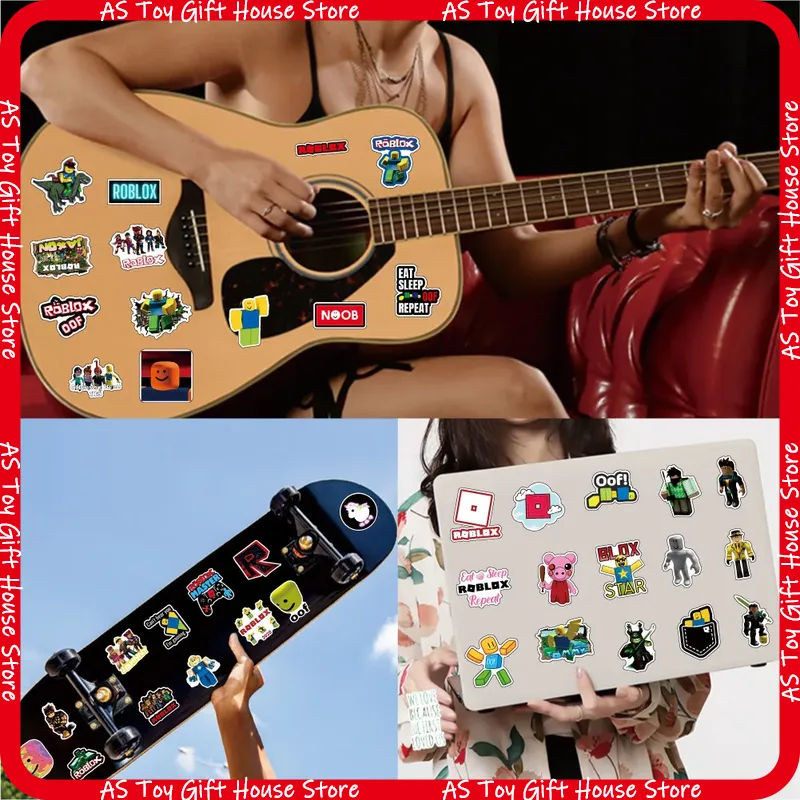 100 Pcs Roblox Stickers Self A - огляд і ціна Gaming Accessories Roblox