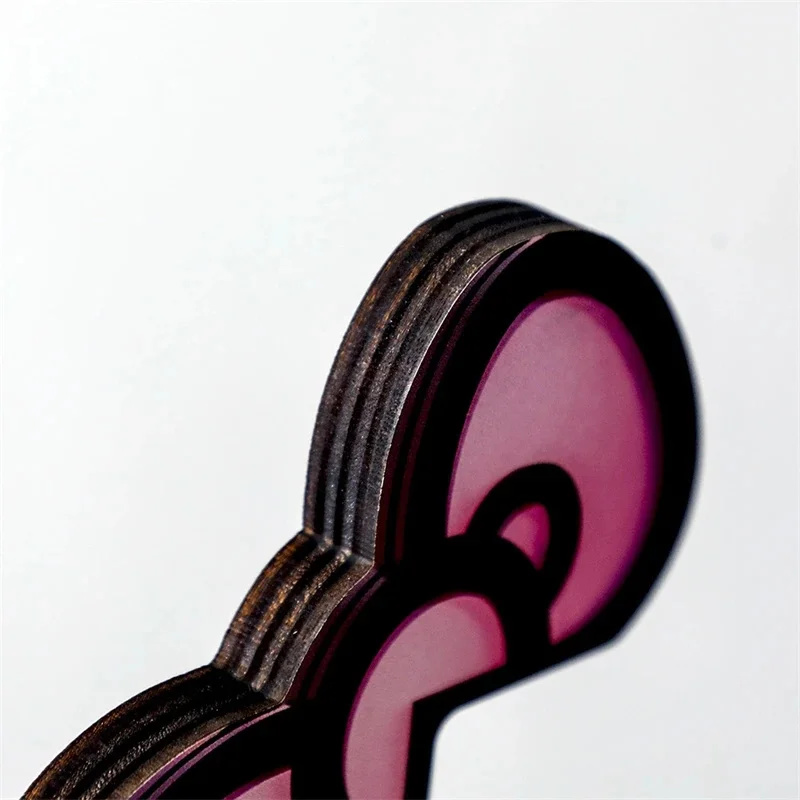 Kawaii Pink Acrylic Bow Monito - огляд і ціна Gaming Accessories Pink