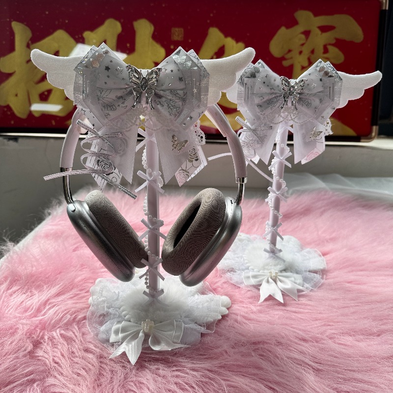 Cute Headphone Stand Custom Pi - огляд і ціна Gaming Accessories Pink