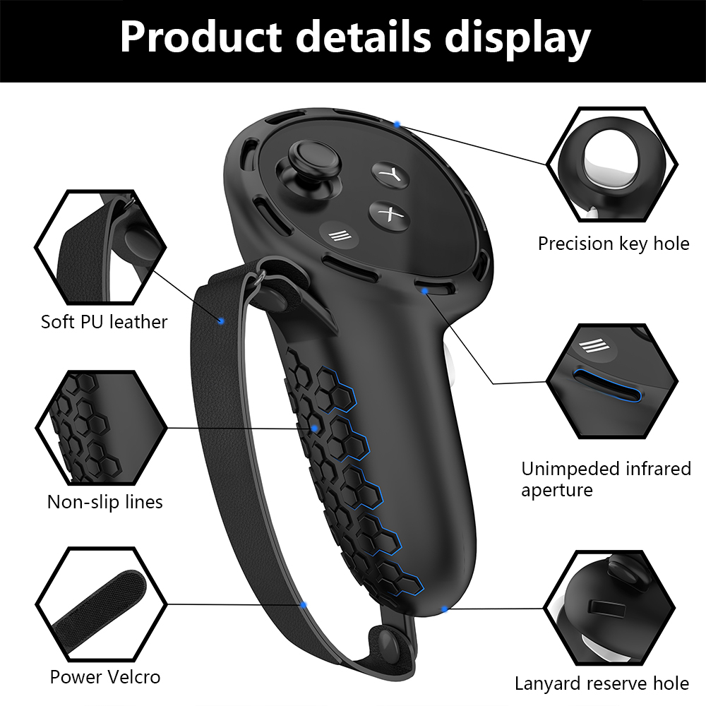 HUADAI New VR Accessories Prot - огляд і ціна Controller Grip Cover