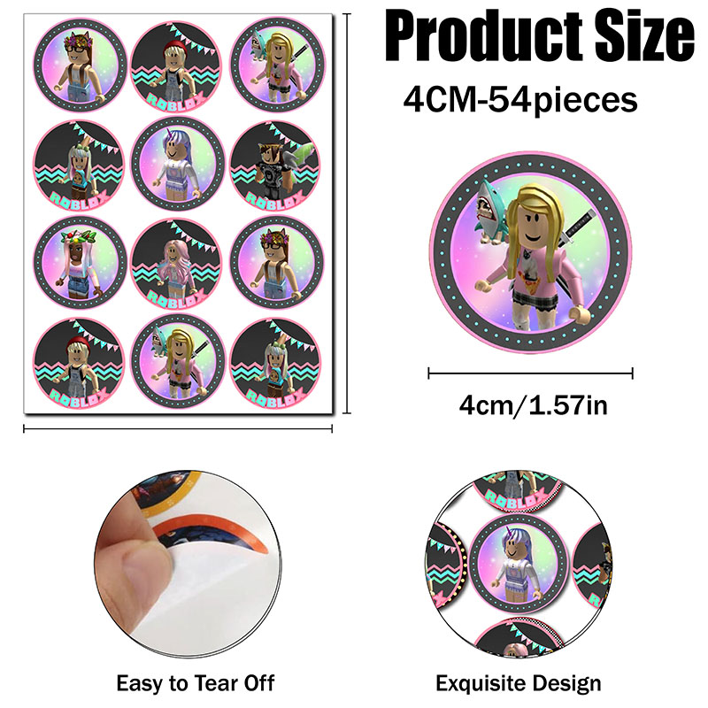 ROBLOXED Stickers Aesthetic Gr - огляд і ціна Gaming Accessories Roblox