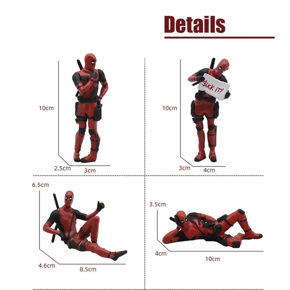 New Anime Deadpool Action Figu - огляд і ціна Venom Gaming Accessories
