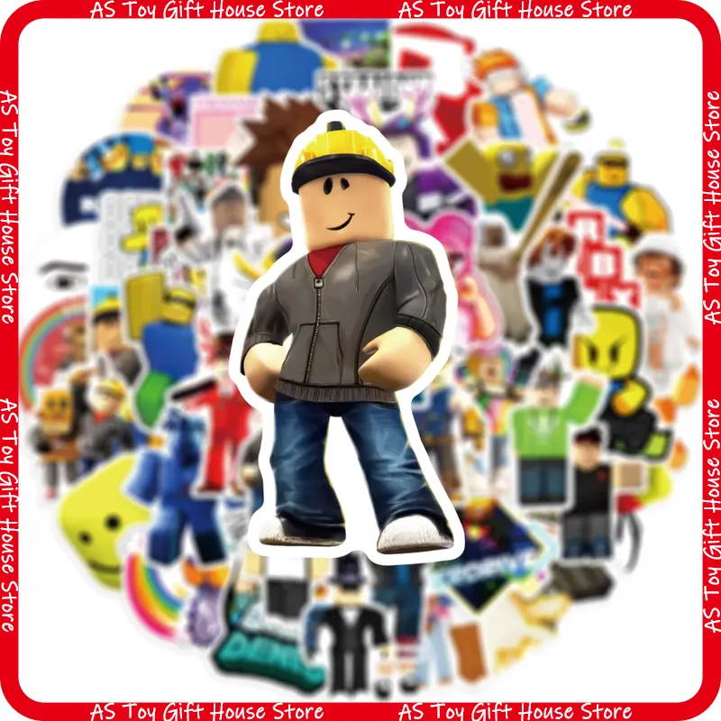 50Pcs Graffiti Stickers Roblox - огляд і ціна Gaming Accessories Roblox