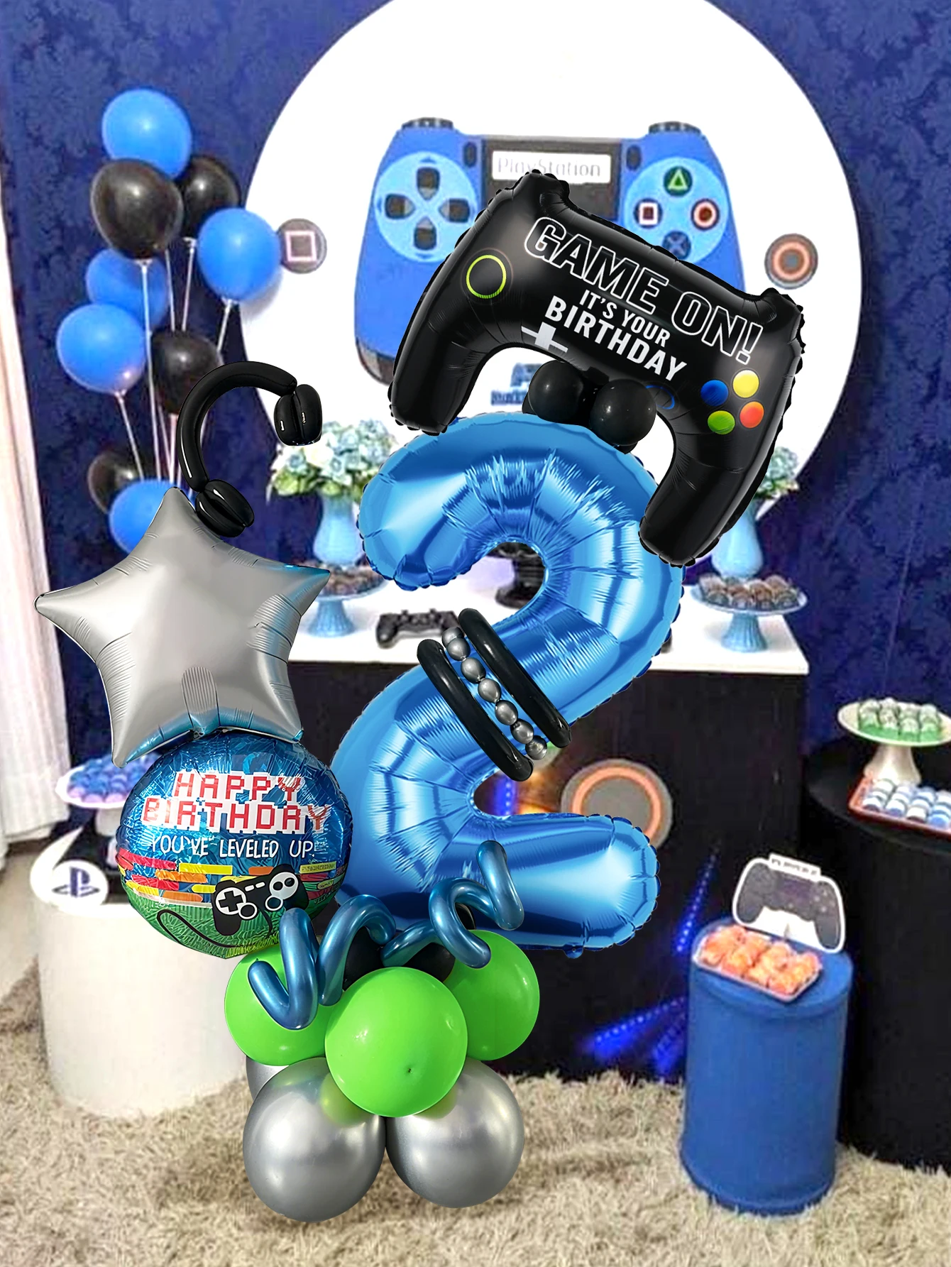 32PCS Game Theme Birthday Numb - огляд і ціна Gaming Accessories Boys