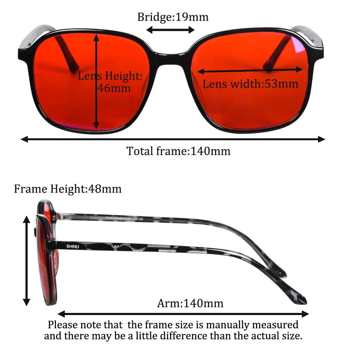 SHINU Blue Light Filter Glasse - огляд і ціна Gaming Glasses Tinted