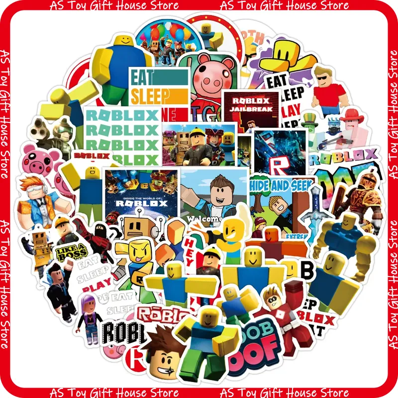 50 Pcs Roblox Waterproof Creat - огляд і ціна Gaming Accessories Roblox